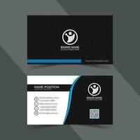 Minimal Business Card Layout vector