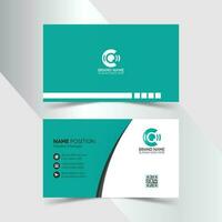 Minimal Business Card Layout vector