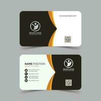 Corporate Business Card Layout vector