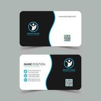 Minimal Business Card Layout vector