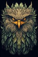 Angry Eagle Logo photo