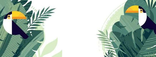 Nature background. Vector illustration for web and social media banner, presentation template, background, summer card template, advertising material, travel and holiday ads.