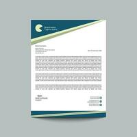 Vector professional creative letterhead template design for your business