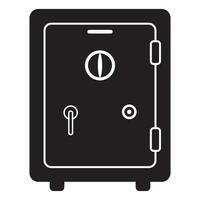 money safe box icon logo vector design