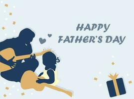 Happy Father's Day illustration design photo