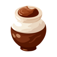 Chocholate icon cartoon ai generative png