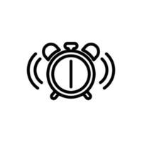 alarm clock sign symbol vector