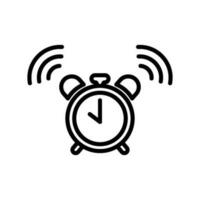 alarm clock sign symbol vector