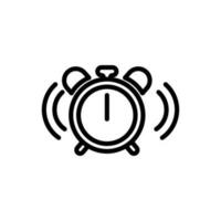 alarm clock sign symbol vector