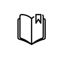 book sign symbol vector