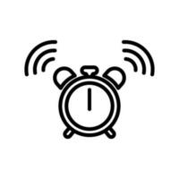 alarm clock sign symbol vector