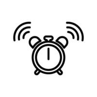 alarm clock sign symbol vector