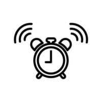 alarm clock sign symbol vector