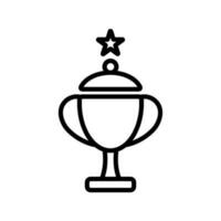 trophy sign symbol vector