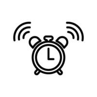 alarm clock sign symbol vector