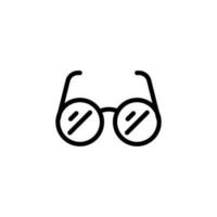 glasses sign symbol vector