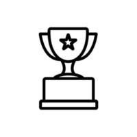 trophy sign symbol vector