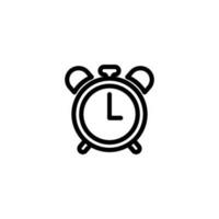 alarm clock sign symbol vector