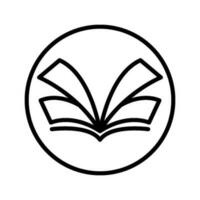 book sign symbol vector