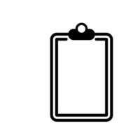 clipboard sign symbol vector