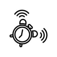 alarm clock sign symbol vector