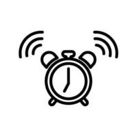 alarm clock sign symbol vector