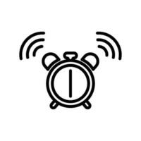 alarm clock sign symbol vector
