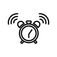 alarm clock sign symbol vector