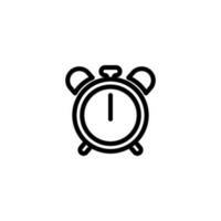 alarm clock sign symbol vector