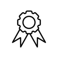 medal trophy sign symbol vector