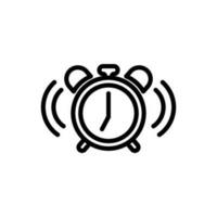 alarm clock sign symbol vector