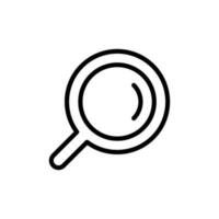 magnifier, magnifying glass sign symbol vector