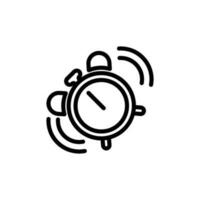 alarm clock sign symbol vector