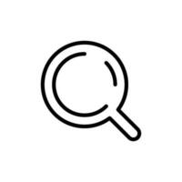 magnifier, magnifying glass sign symbol vector