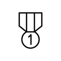 medal trophy sign symbol vector