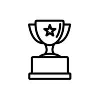 trophy sign symbol vector