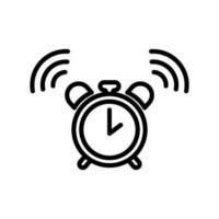 alarm clock sign symbol vector