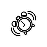 alarm clock sign symbol vector