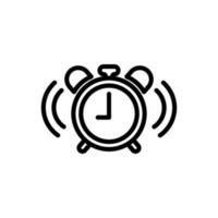 alarm clock sign symbol vector