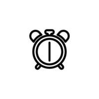 alarm clock sign symbol vector