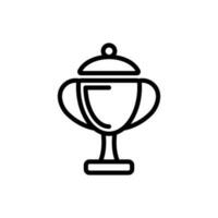 trophy sign symbol vector