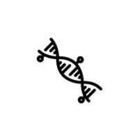 science dna sign symbol vector