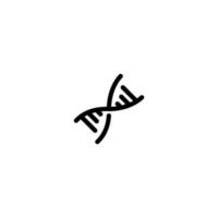 science dna sign symbol vector