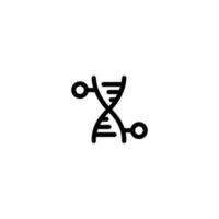 science dna sign symbol vector