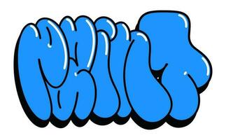 multicolored background, graffiti letters, bright colored inscriptions in the style of graffiti street art vector