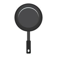 Free Frying pan vector flat design illustration asset template image