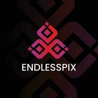 Endless Pixels Web Media Logo vector