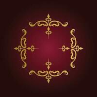 Calligraphic Design Element, decorative vector frame, Decorative swirl