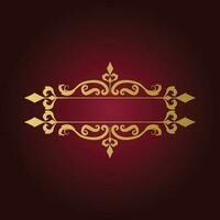 Calligraphic Design Element, decorative vector frame, Decorative swirl