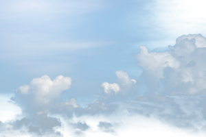 nubes en el cielo png